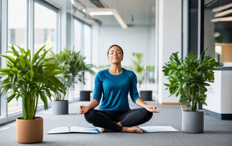 미국 기업 문화 - **Prompt for AI and Skill Transformation in the Workplace:**
    "A dynamic and collaborative image ...