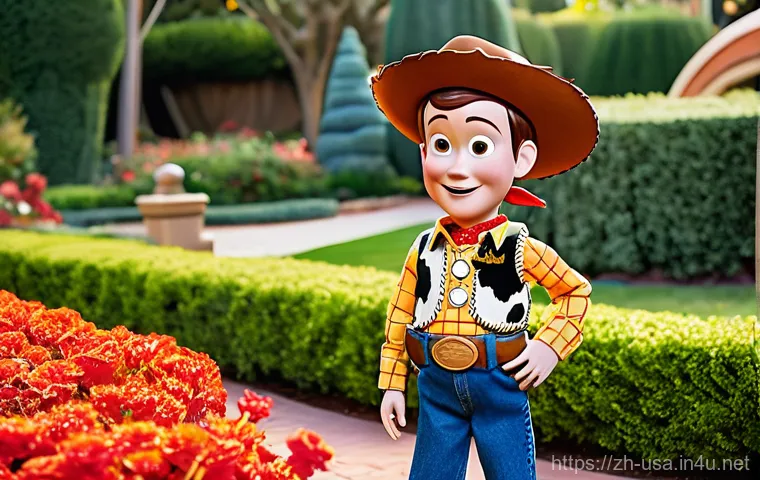 미국 디즈니랜드 꿀팁 - A young adult (female, 20s, wearing chic, comfortable travel clothes and a small backpack) is effici...